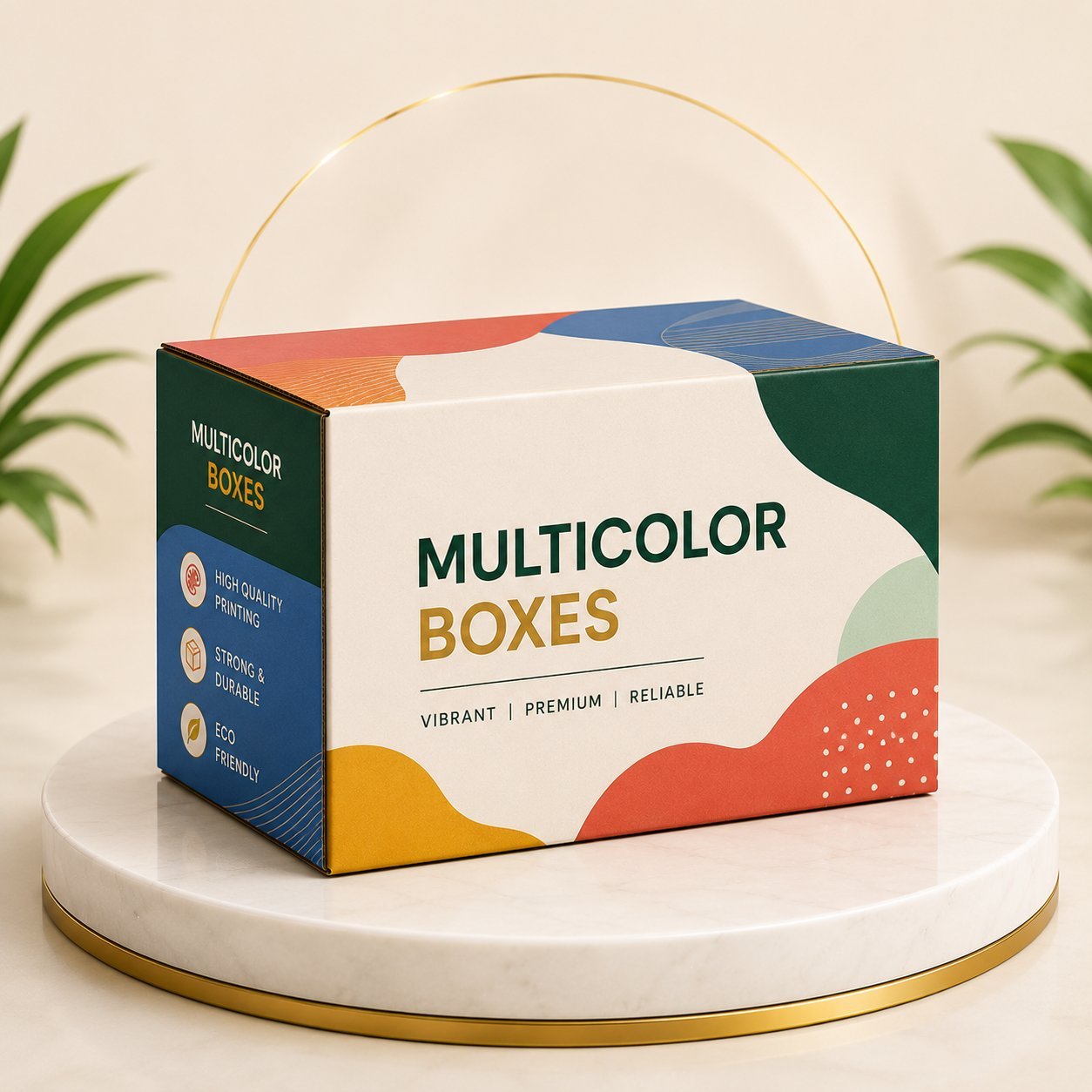 Multicolor Corrugated Boxes